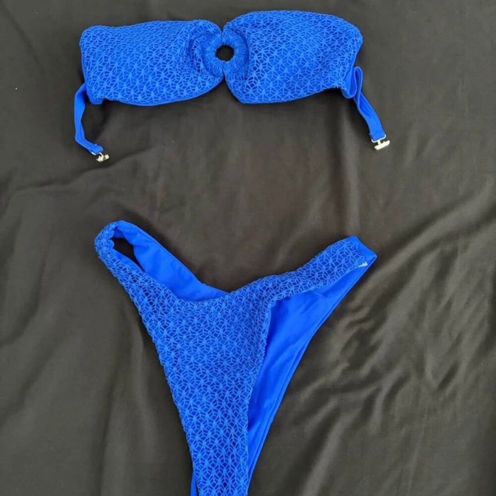 Size Medium Bandeau Bathing Suit